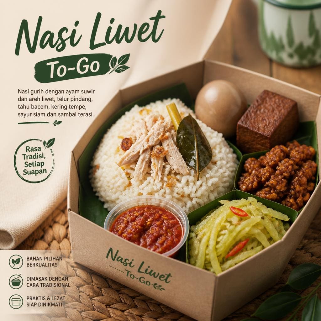Nasi Liwet To-Go dari Sate Khas Senayan